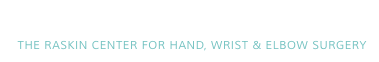 The Raskin Center for Hand, Wrist & Elbow Surgery, Dr. Keith B. Raskin, New York, NY